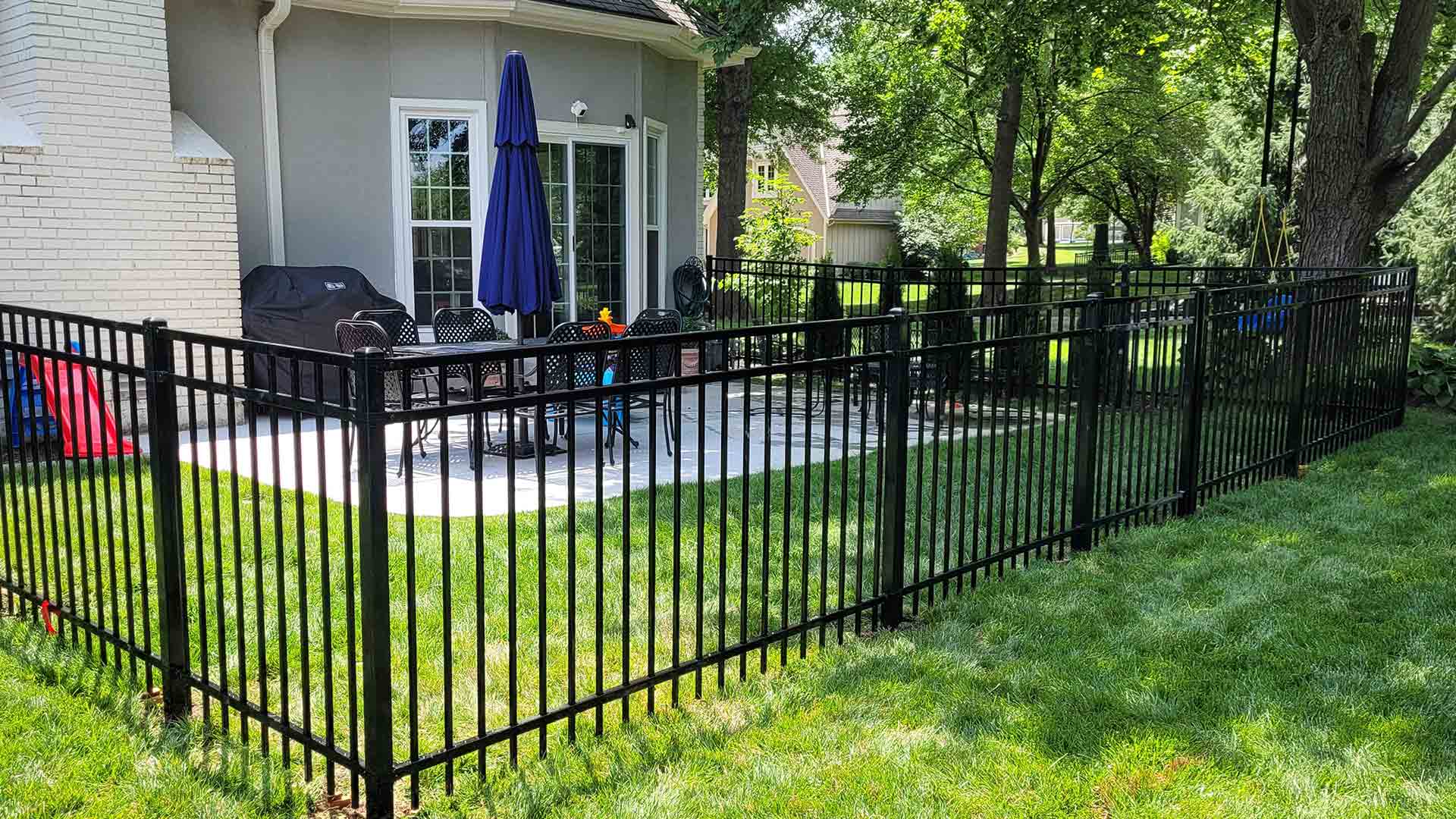 Steel Fencing Lenexa Fence Company Kansas