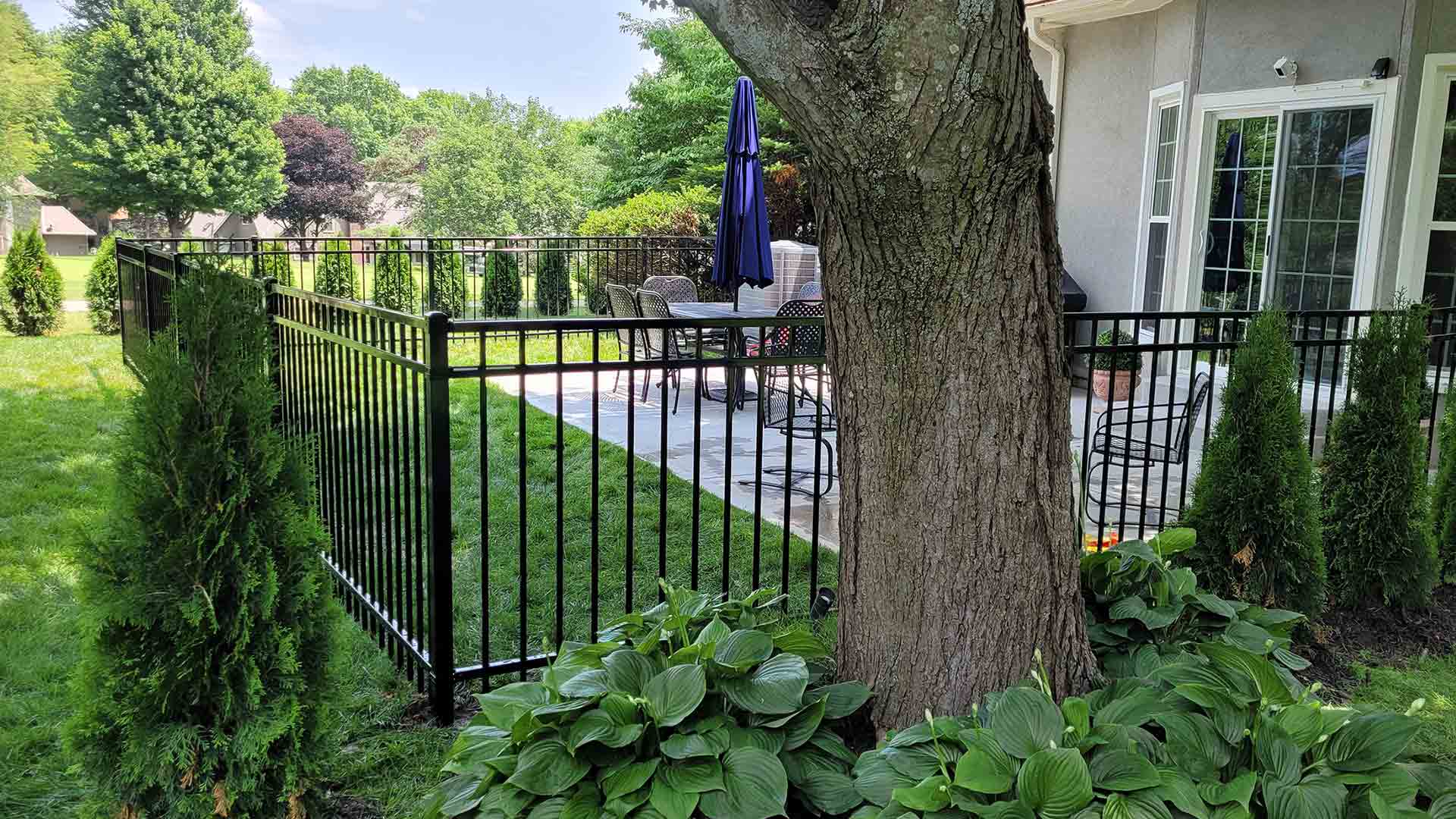 Steel Fencing Lenexa Fence Company Kansas