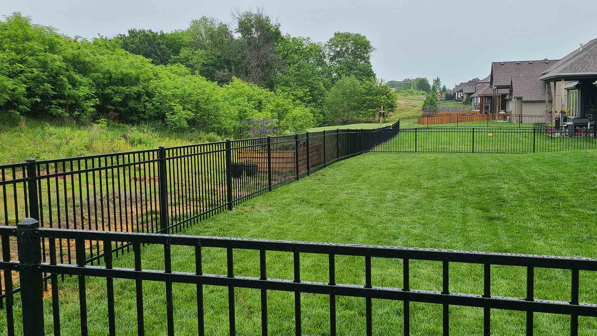 Steel Fencing Lenexa Fence Company Kansas