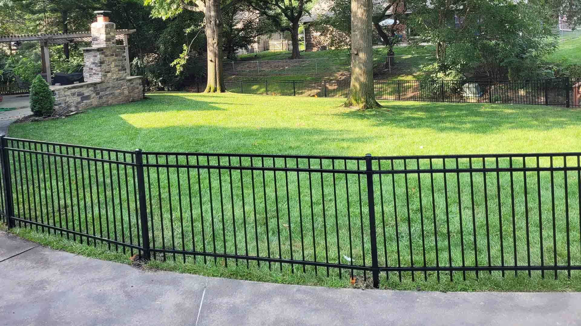 Steel Fencing Lenexa Fence Company Kansas